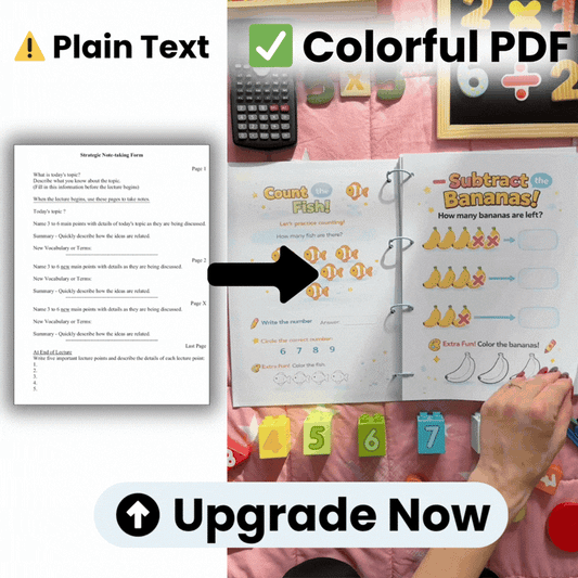 Upgrade to the Full 10,000+ Pages Color Math Learning Vault (One Time Offer)